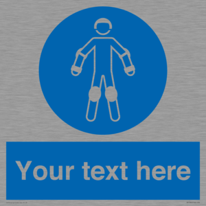 Custom protective roller sport equipment must be worn